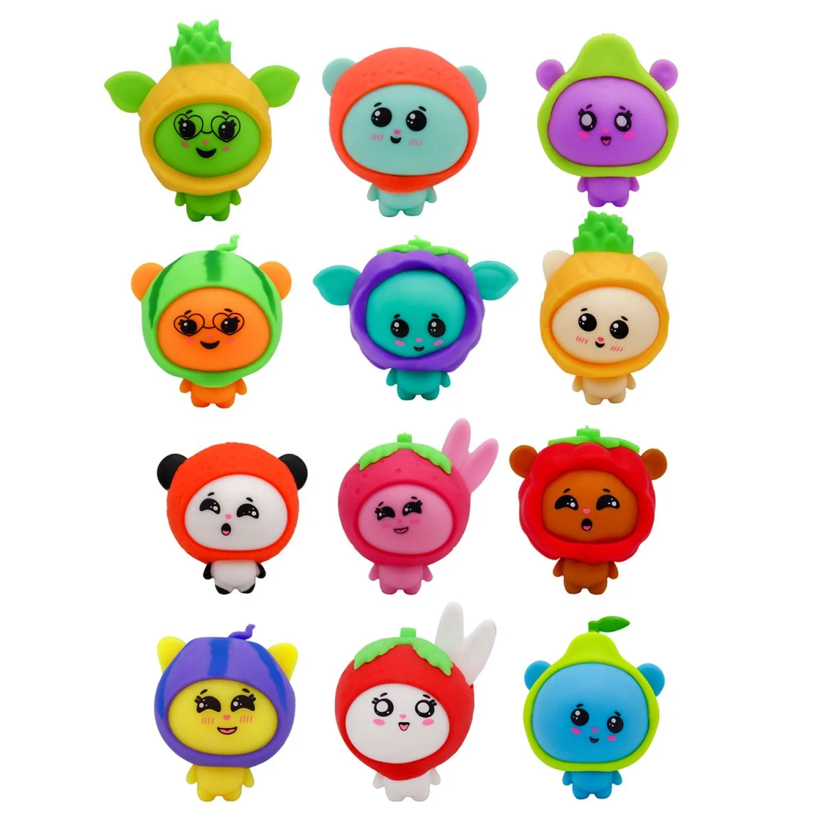 Фигурка-тянучка в шапочке Mellow Mates, в ассортименте - миниатюра 2