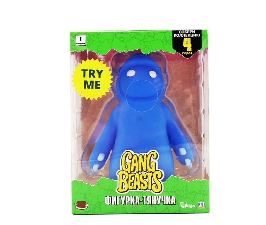 Gang Beasts Фигурка-тянучка (синий) - изображение 1
