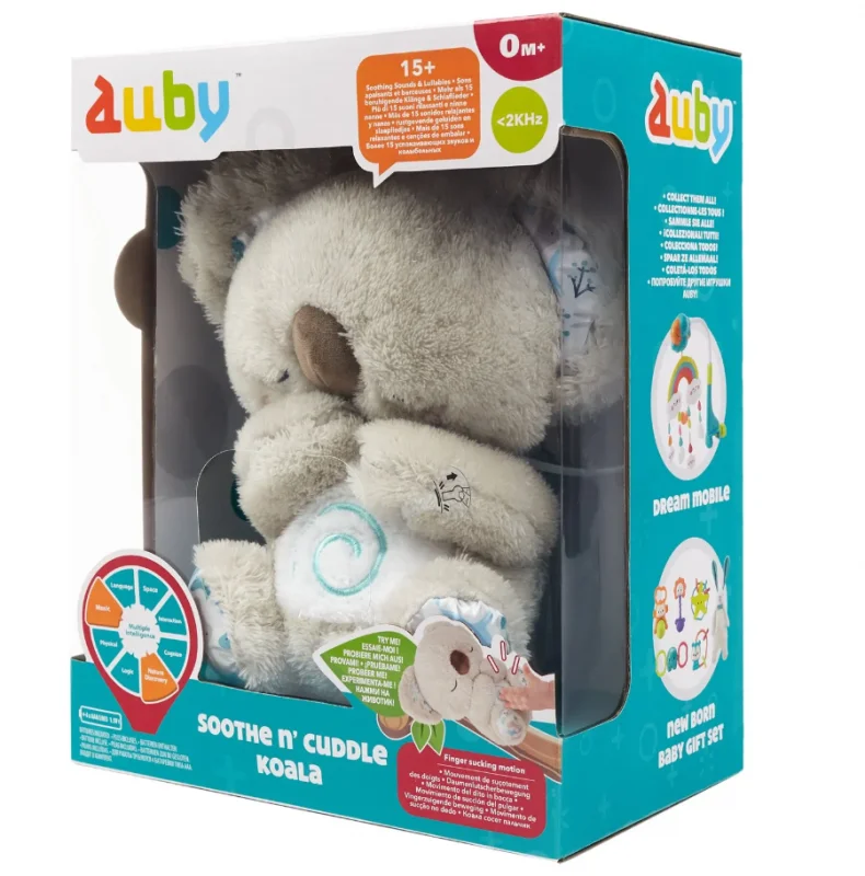 Интерактивная игрушка Коала для засыпания Auby - миниатюра 6