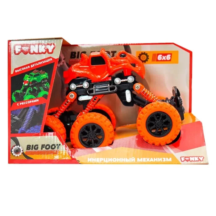 Инерционная машинка Внедорожник Funky Toys - миниатюра 3