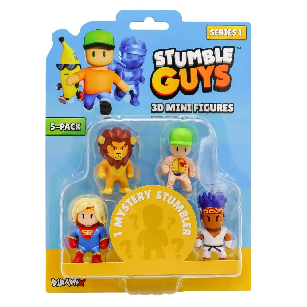 фигурка 5шт в упаковке Stumble Guys - миниатюра 2