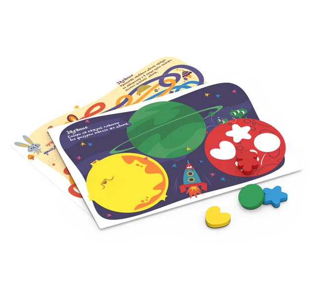 Игровой набор Формы и Цвета Magneticus - миниатюра 3