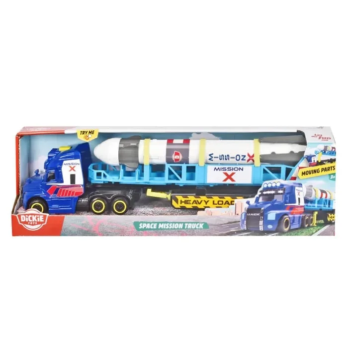 Грузовик Mack Truck и Ракета Dickie Toys - миниатюра 2