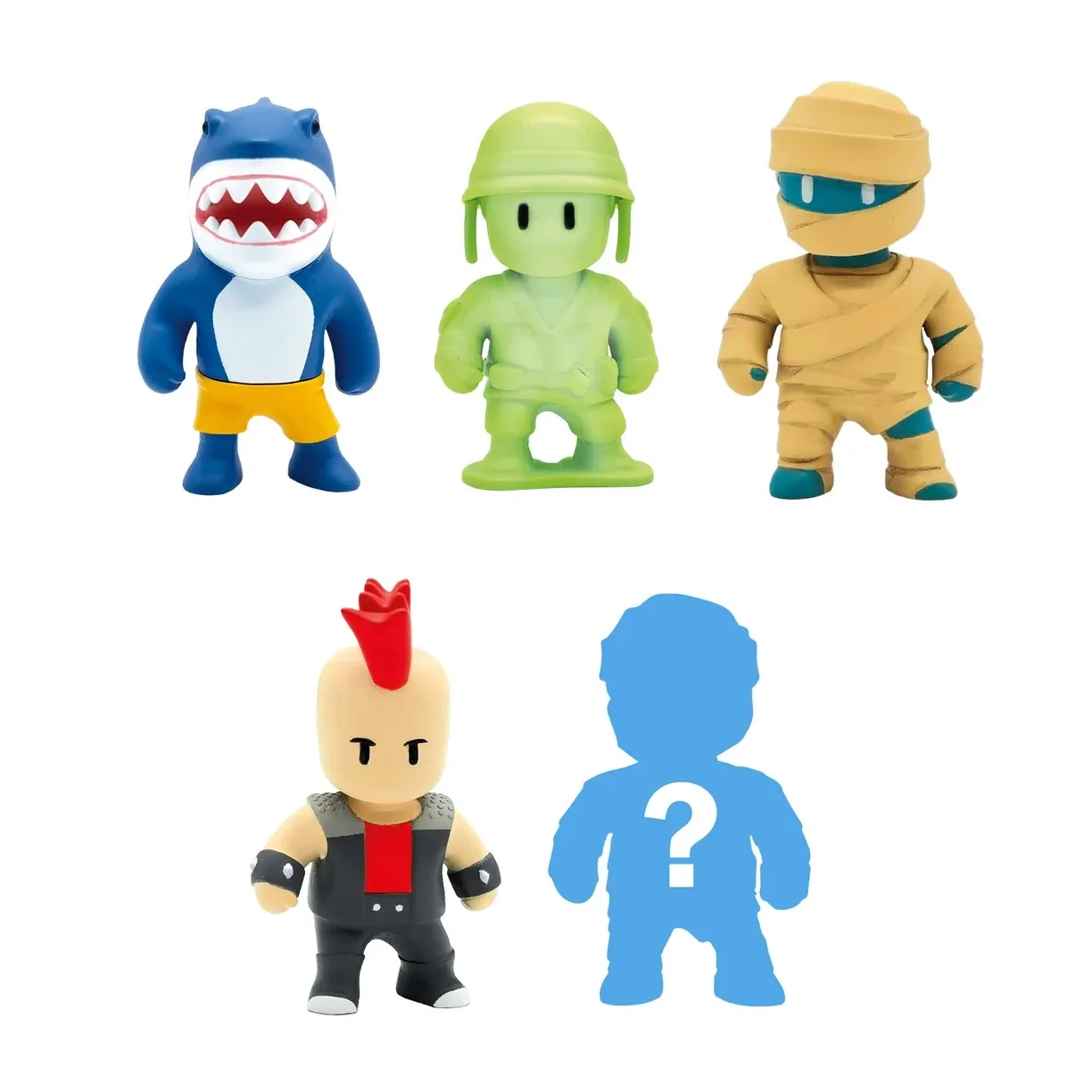 Stumble Guys 3D фигурка, 5 шт в упаковке, 5 см, SG0428-4 - миниатюра 3