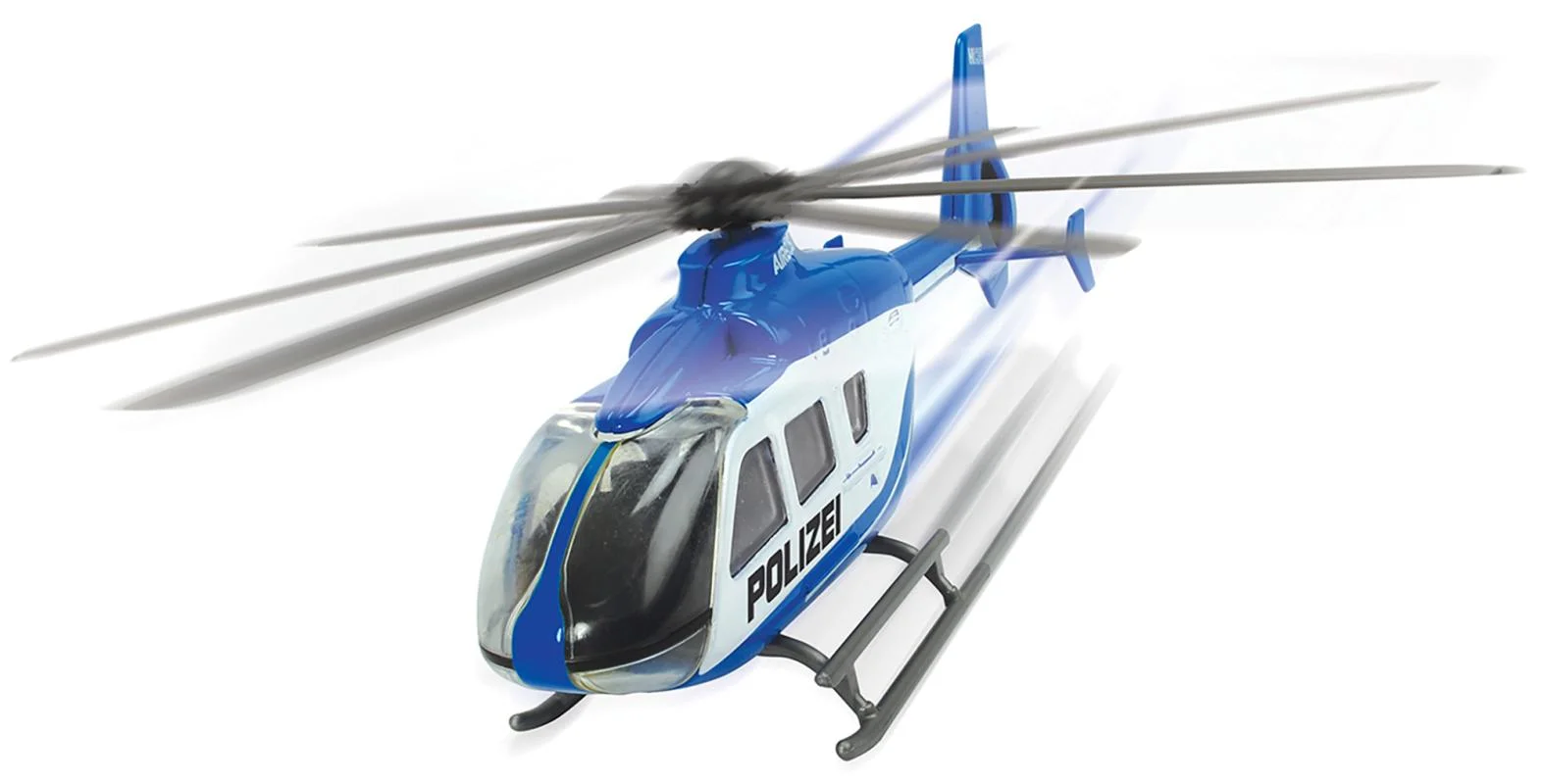 Вертолет EC 135 die-cast с крутящимися лопастями 21см Dickie Toys 3714006 - миниатюра 2