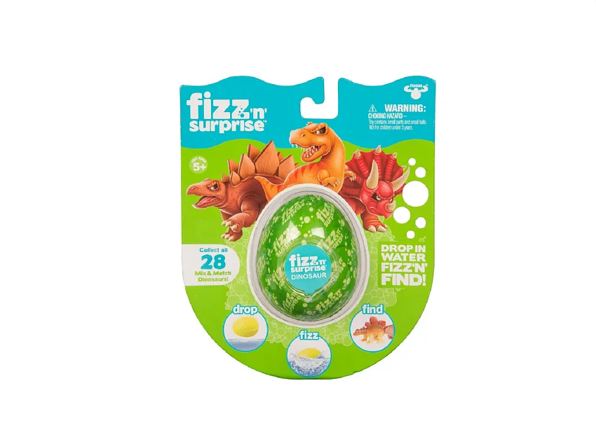 Игрушка Fizz N Surprise Шипучее яйцо Динозавры - изображение 1