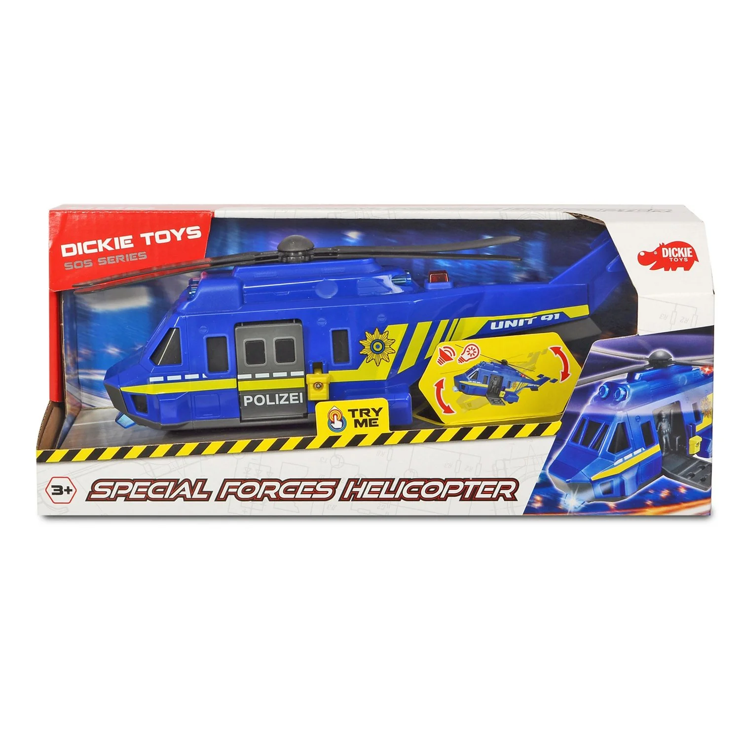 Вертолет полицейский Dickie Toys Special Forces - миниатюра 3
