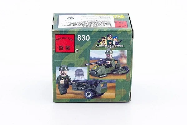Конструктор Военный 28 деталей Brick 830Б - миниатюра 3