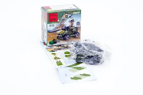 Конструктор Военный 28 деталей Brick 830Б - миниатюра 5
