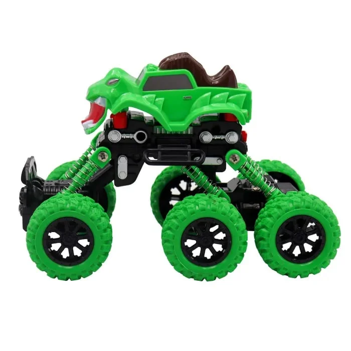 Инерционная машинка Внедорожник 6х6 зеленая Funky Toys FT97943 - миниатюра 2
