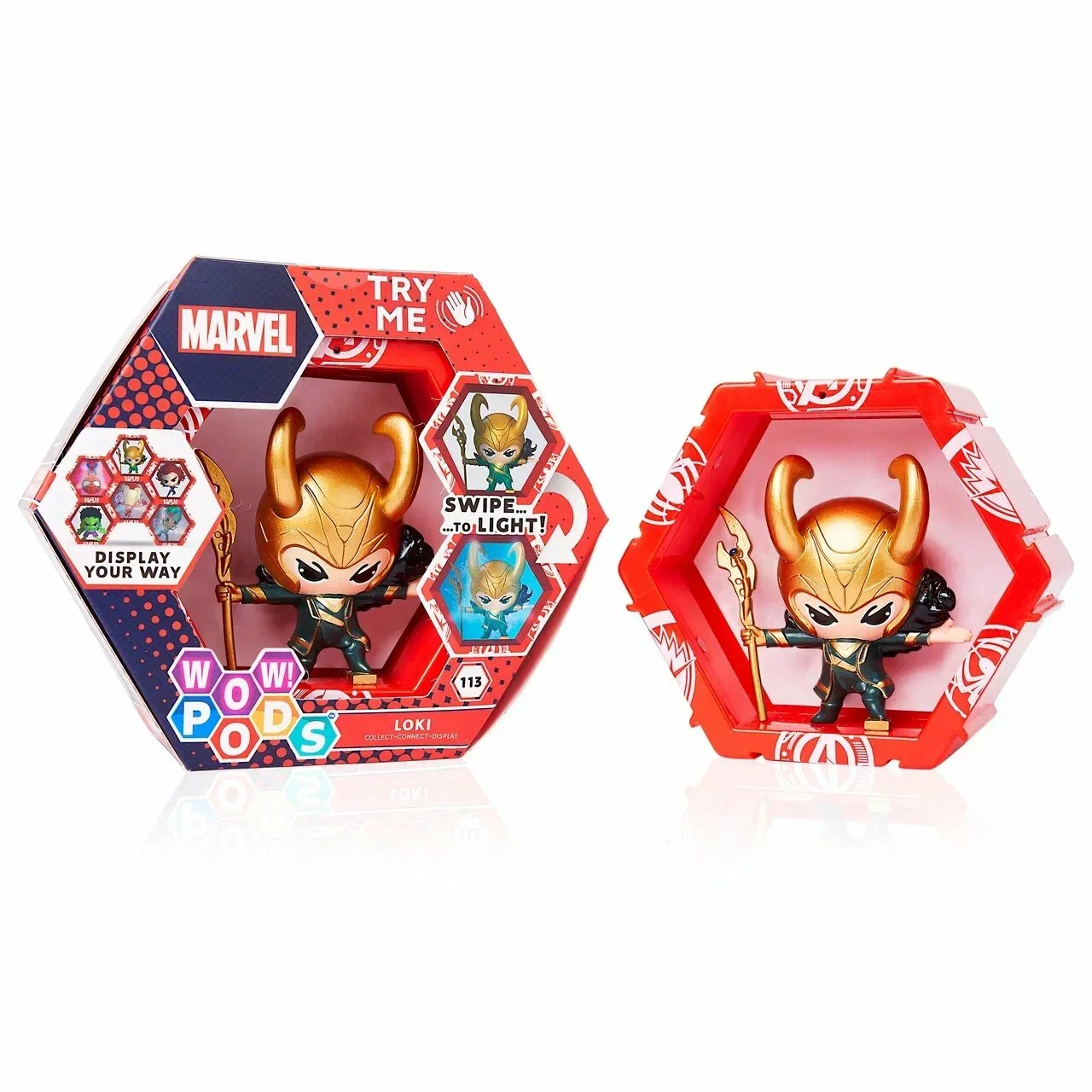 Игрушка WOW STUFF Локи MVL-1016-06-WO - миниатюра 2