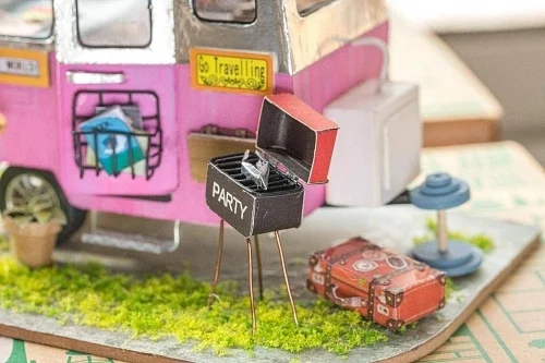 Конструктор Домик на колесах DIY HOUSE - миниатюра 5
