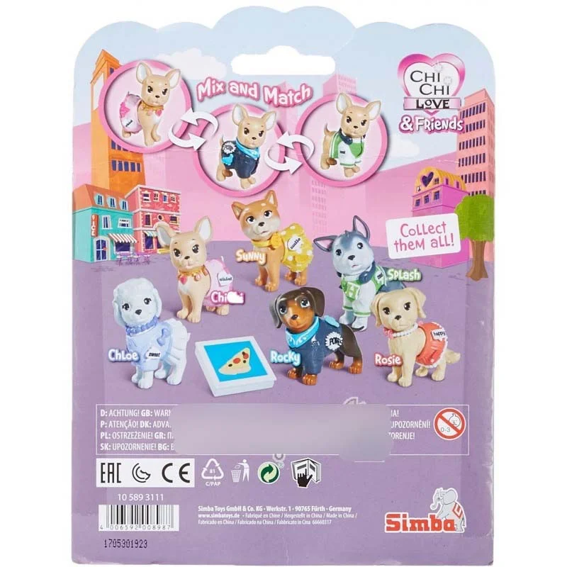 Коллекционная собачка Сплеш из серии Chi Chi Love and Friends Simba 5893111SPL - миниатюра 4
