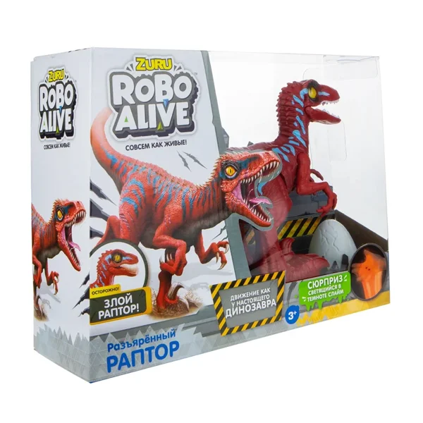 Интерактивный Робо-Раптор RoboAlive - миниатюра 3