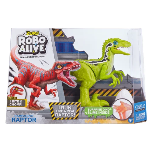 Интерактивный Робо-Раптор RoboAlive - миниатюра 3