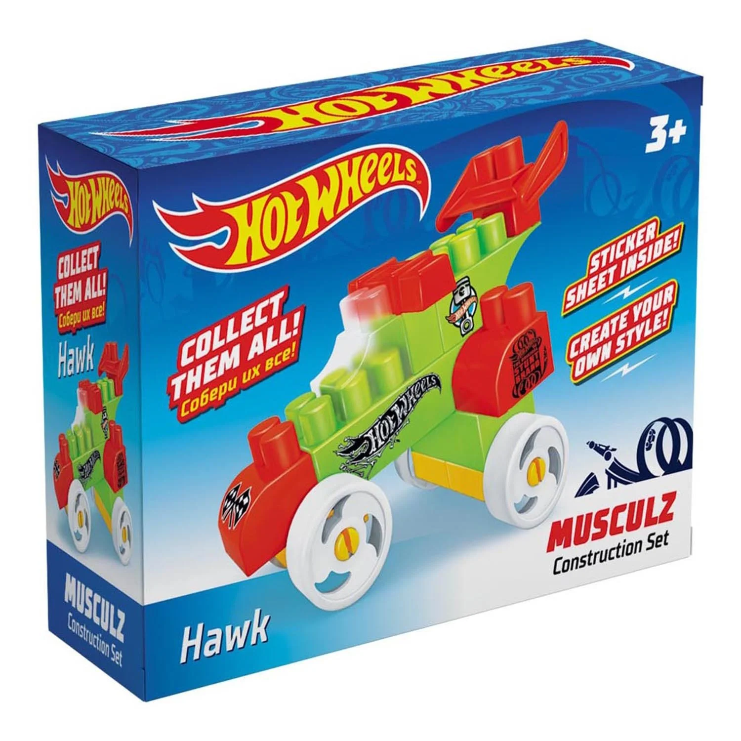 Конструктор супер-машинка Musculz Hawk 711 - миниатюра 2