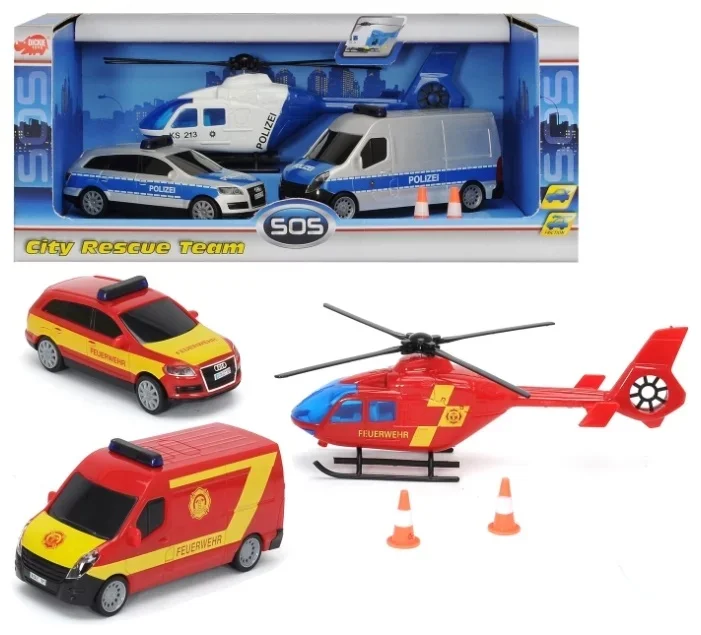Набор Служба спасения Dickie Toys 3314927 - миниатюра 7