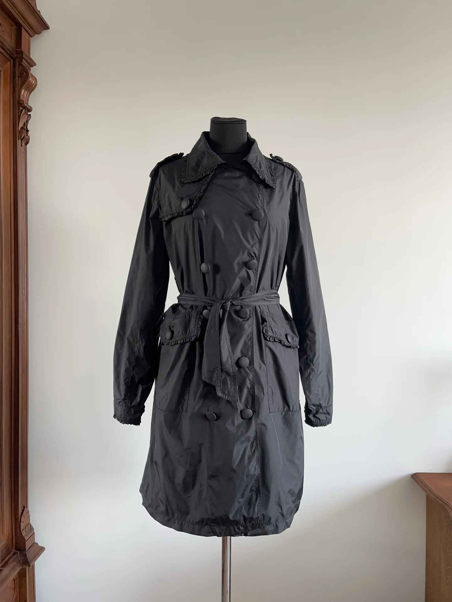 Тренч из плащёвой ткани Blugirl Blumarine оригинал - изображение 1
