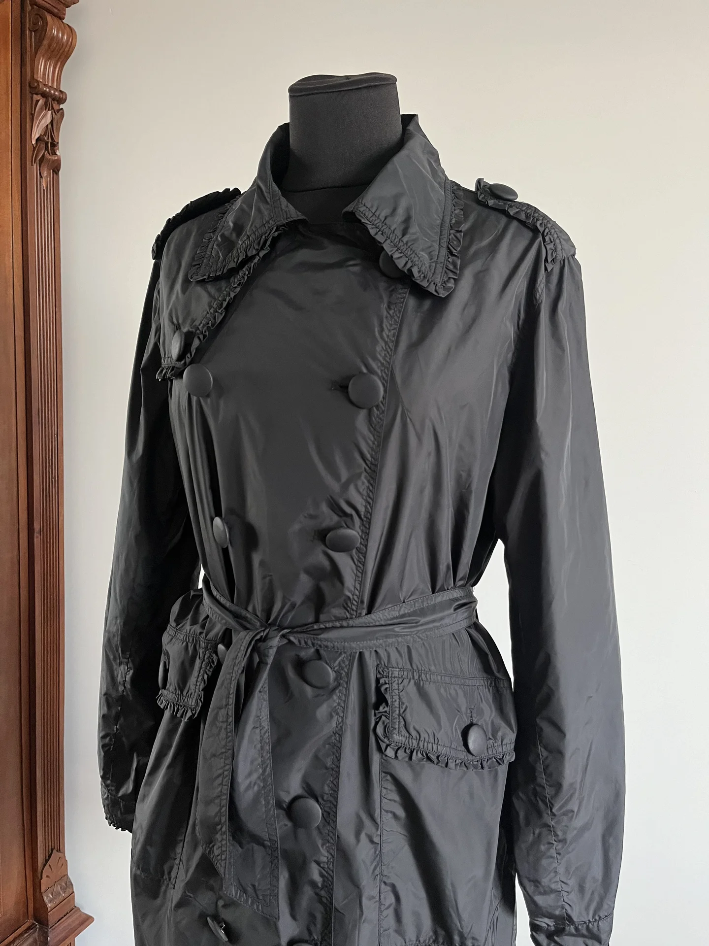 Тренч из плащёвой ткани Blugirl Blumarine оригинал - миниатюра 2
