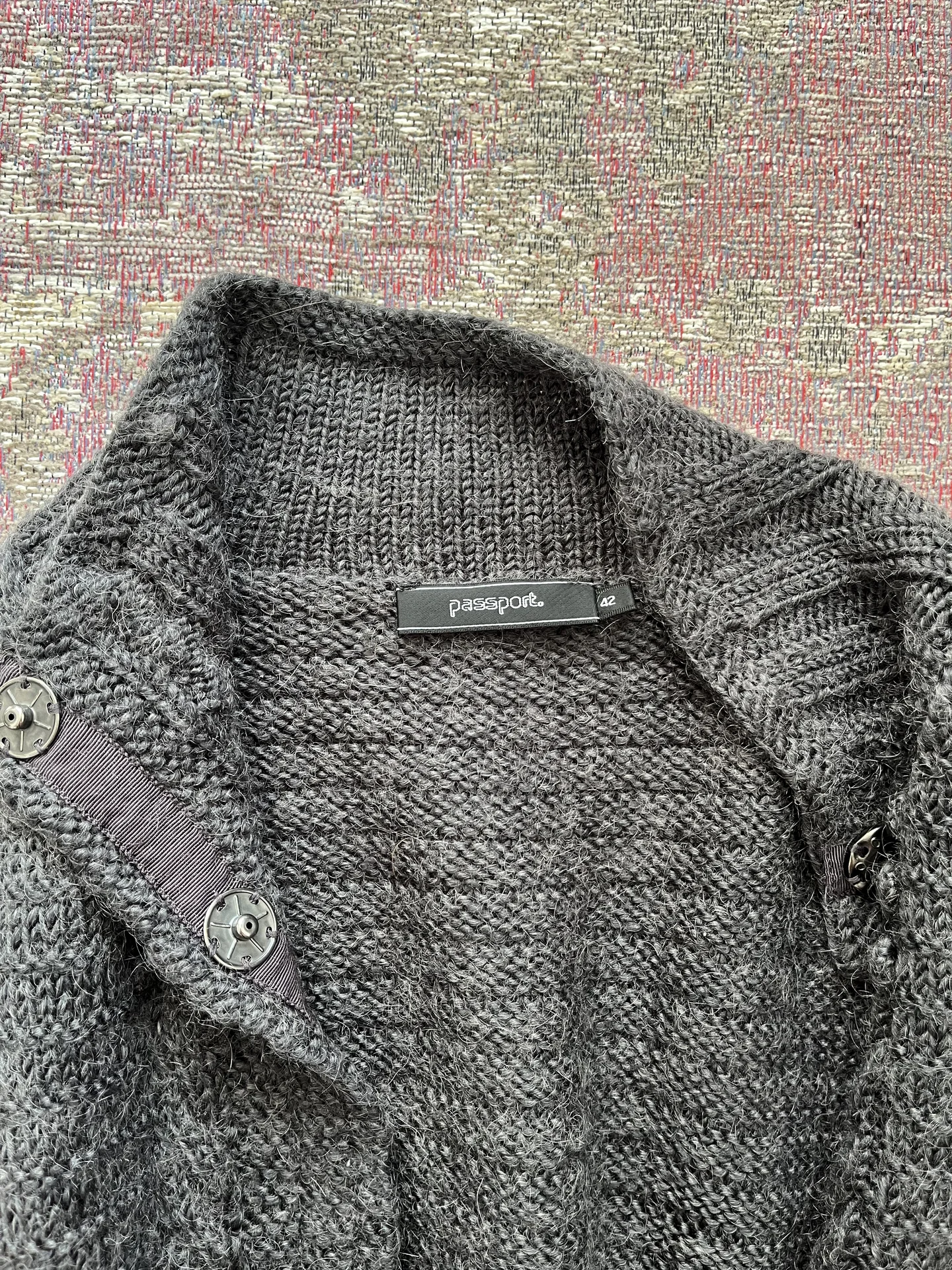 Авангардный вязаный кардиган Ermanno Scervino type - миниатюра 7