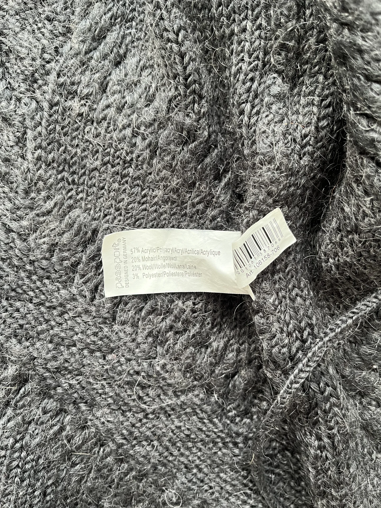 Авангардный вязаный кардиган Ermanno Scervino type - миниатюра 8