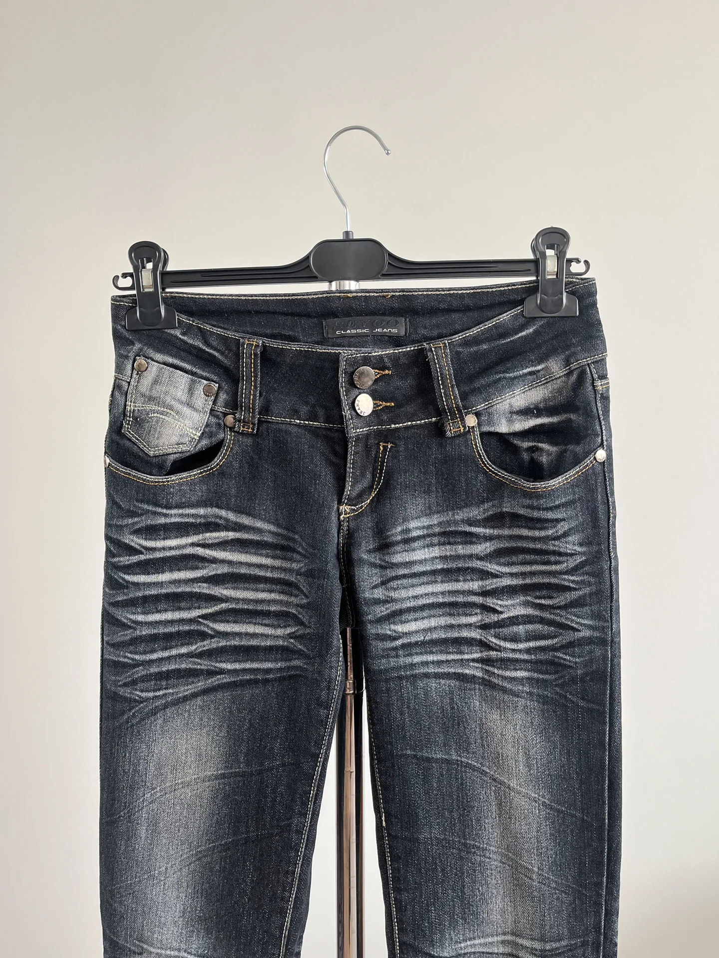 Винтажные джинсы slim washed up L.G.B. type - миниатюра 2