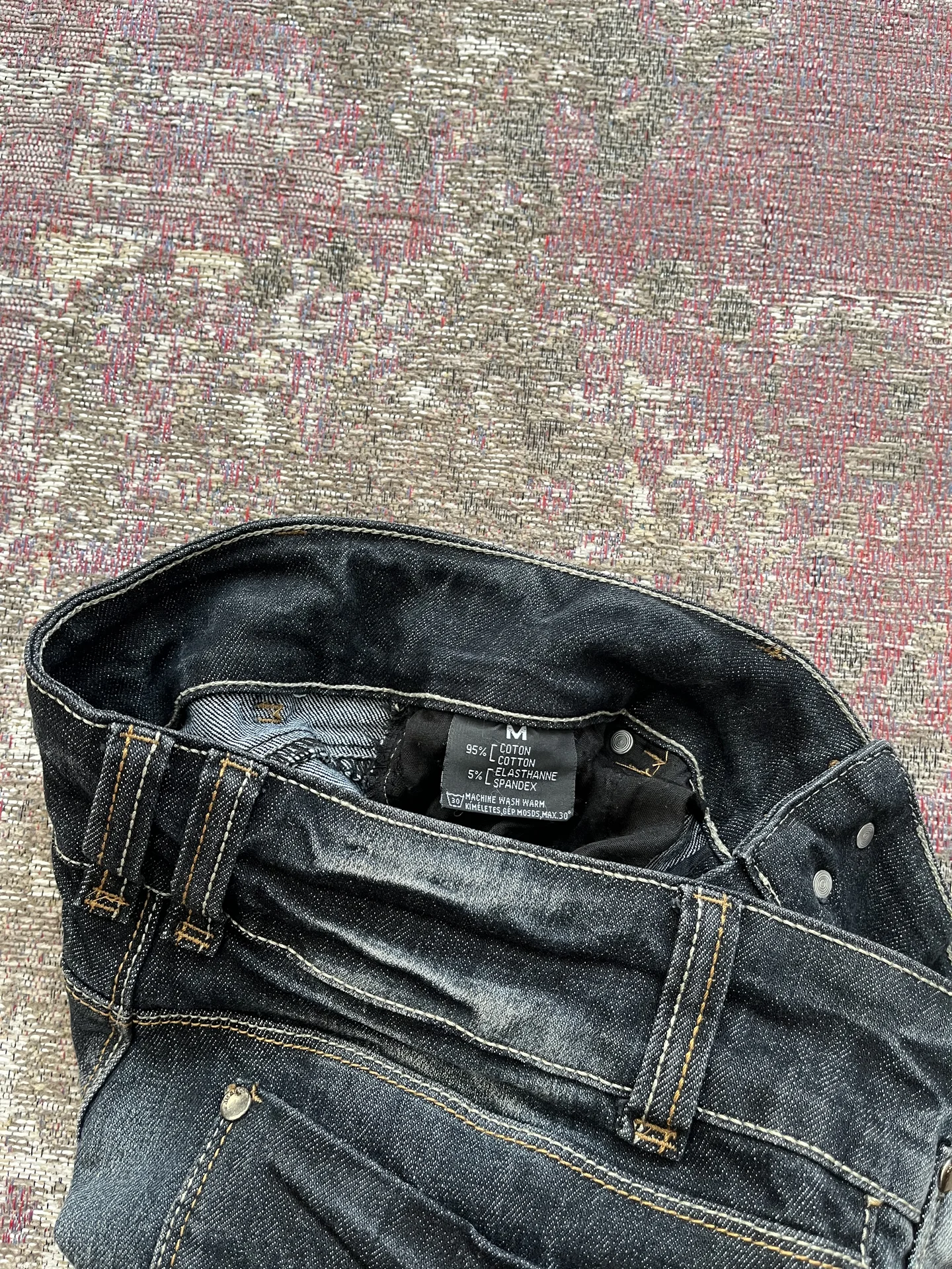 Винтажные джинсы slim washed up L.G.B. type - миниатюра 5