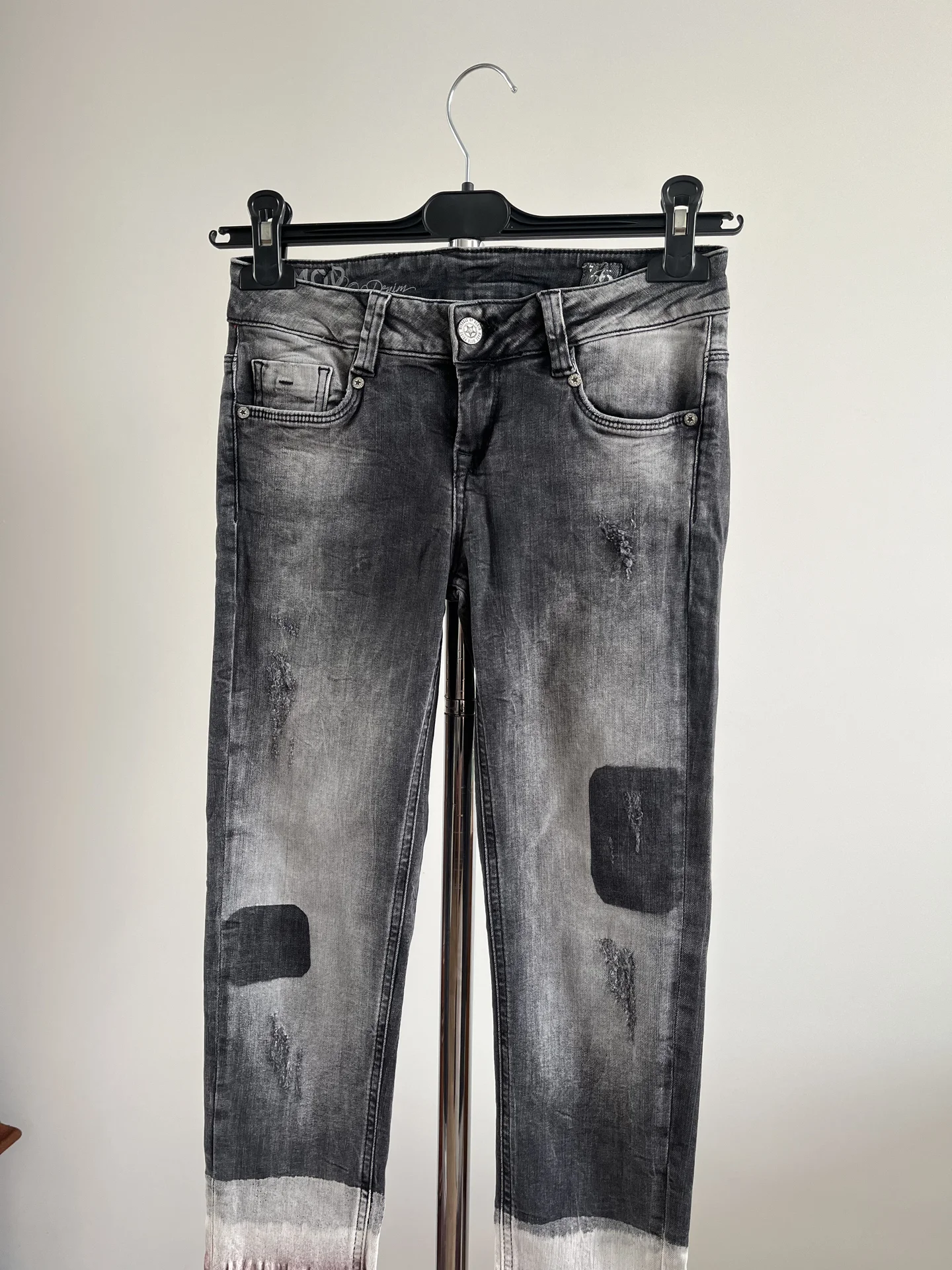 Авангардные джинсы slim washed up Diesel type - миниатюра 2