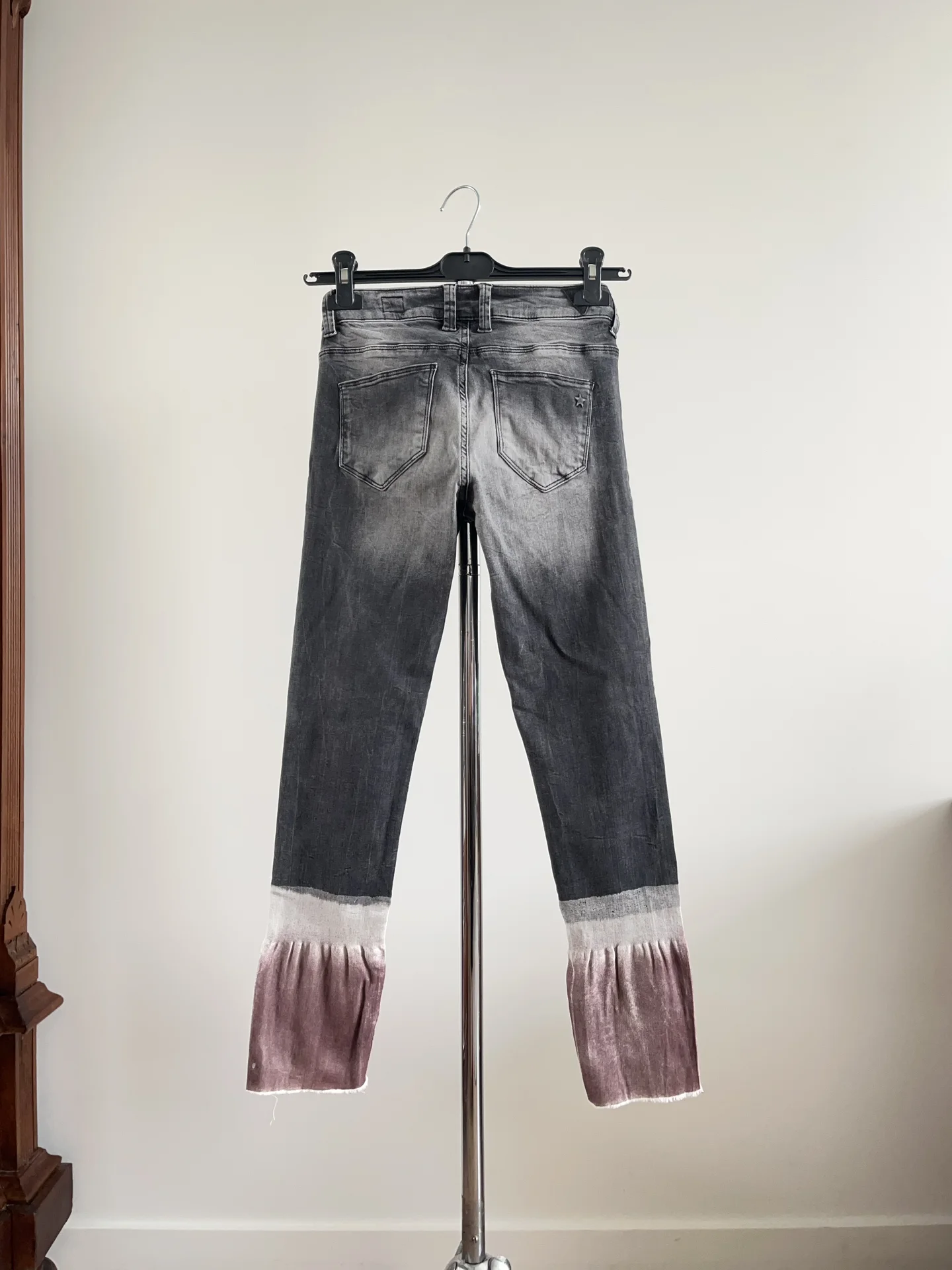 Авангардные джинсы slim washed up Diesel type - миниатюра 3
