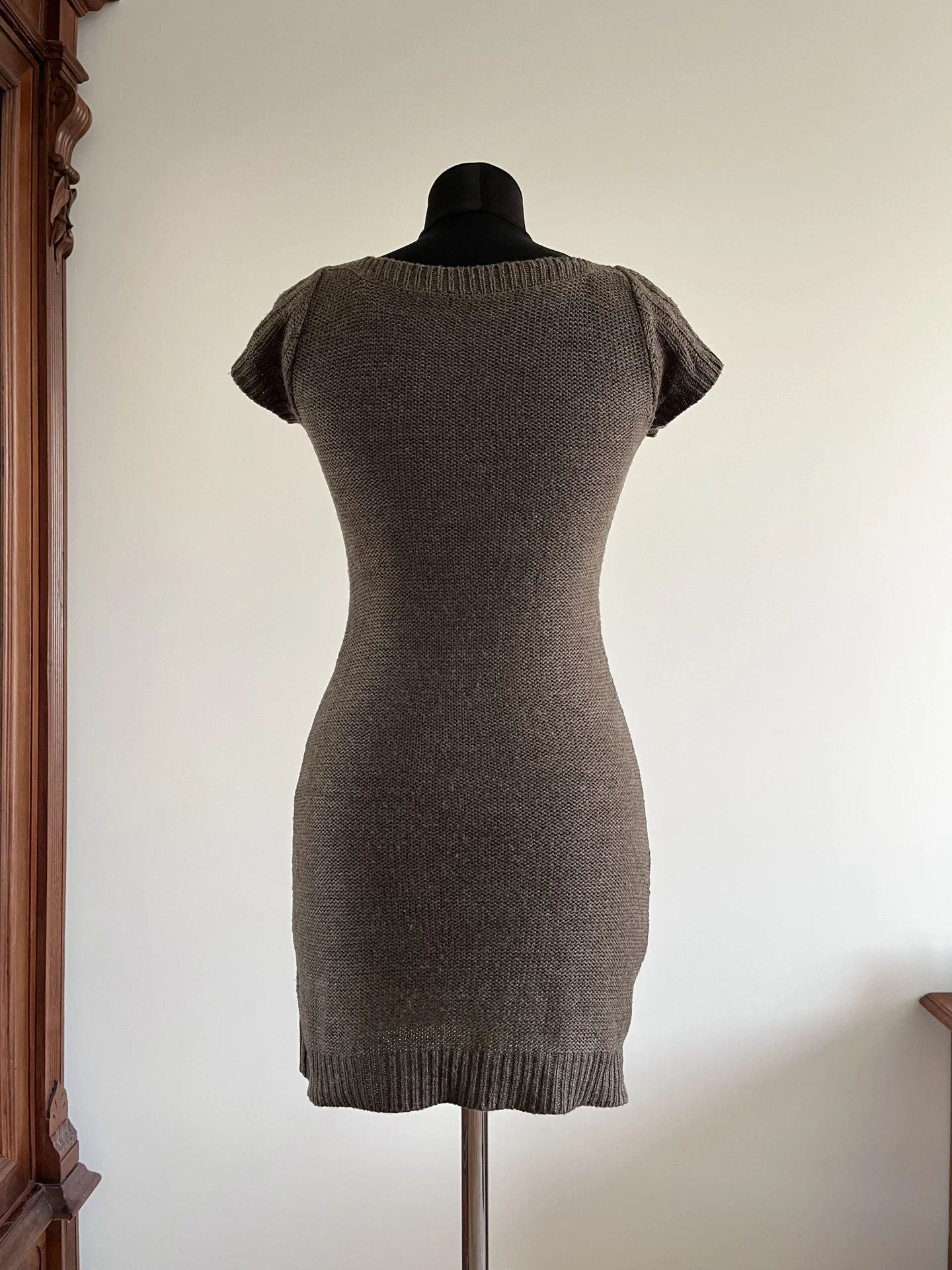 Винтажный вязаный удлиненный топ Sonia Rykiel type - миниатюра 3