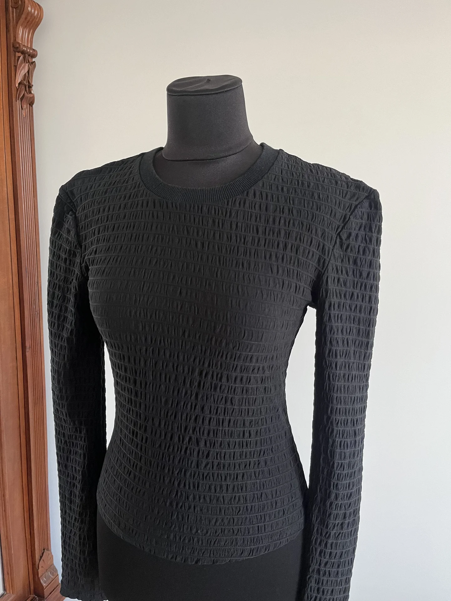 Топ из жатой ткани Issey Miyake type - миниатюра 2