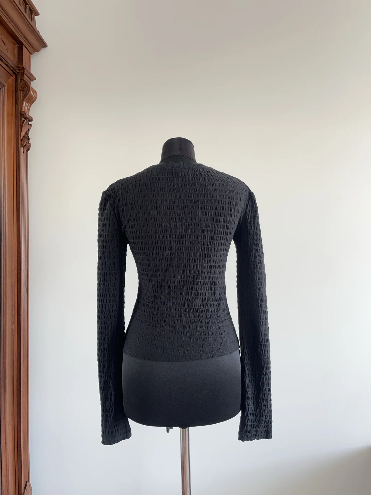 Топ из жатой ткани Issey Miyake type - миниатюра 3