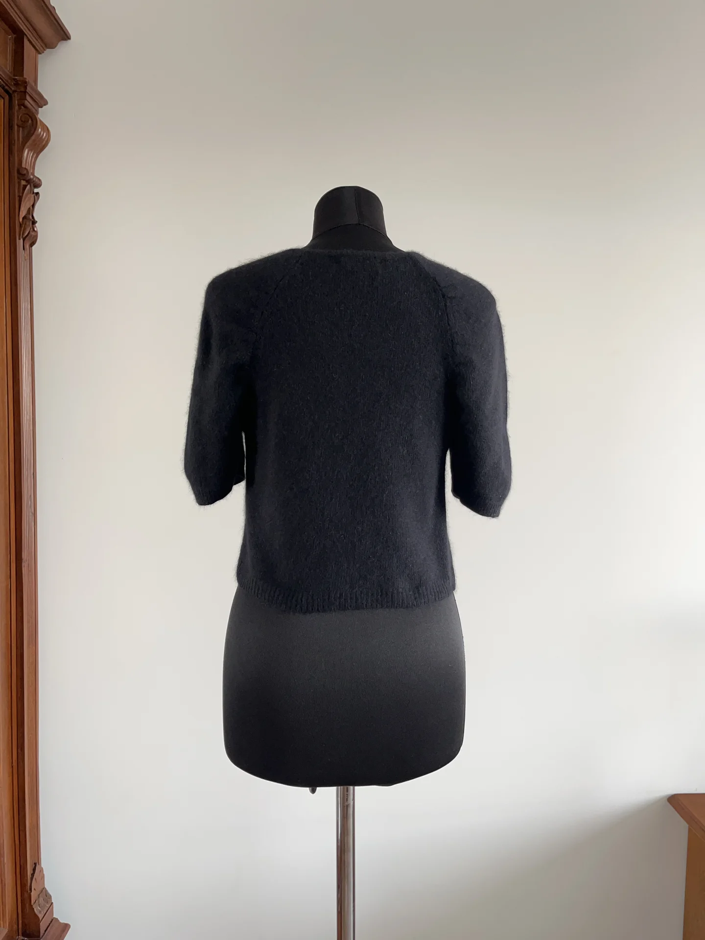 Пушистый укороченный кардиган Max Mara type - миниатюра 3