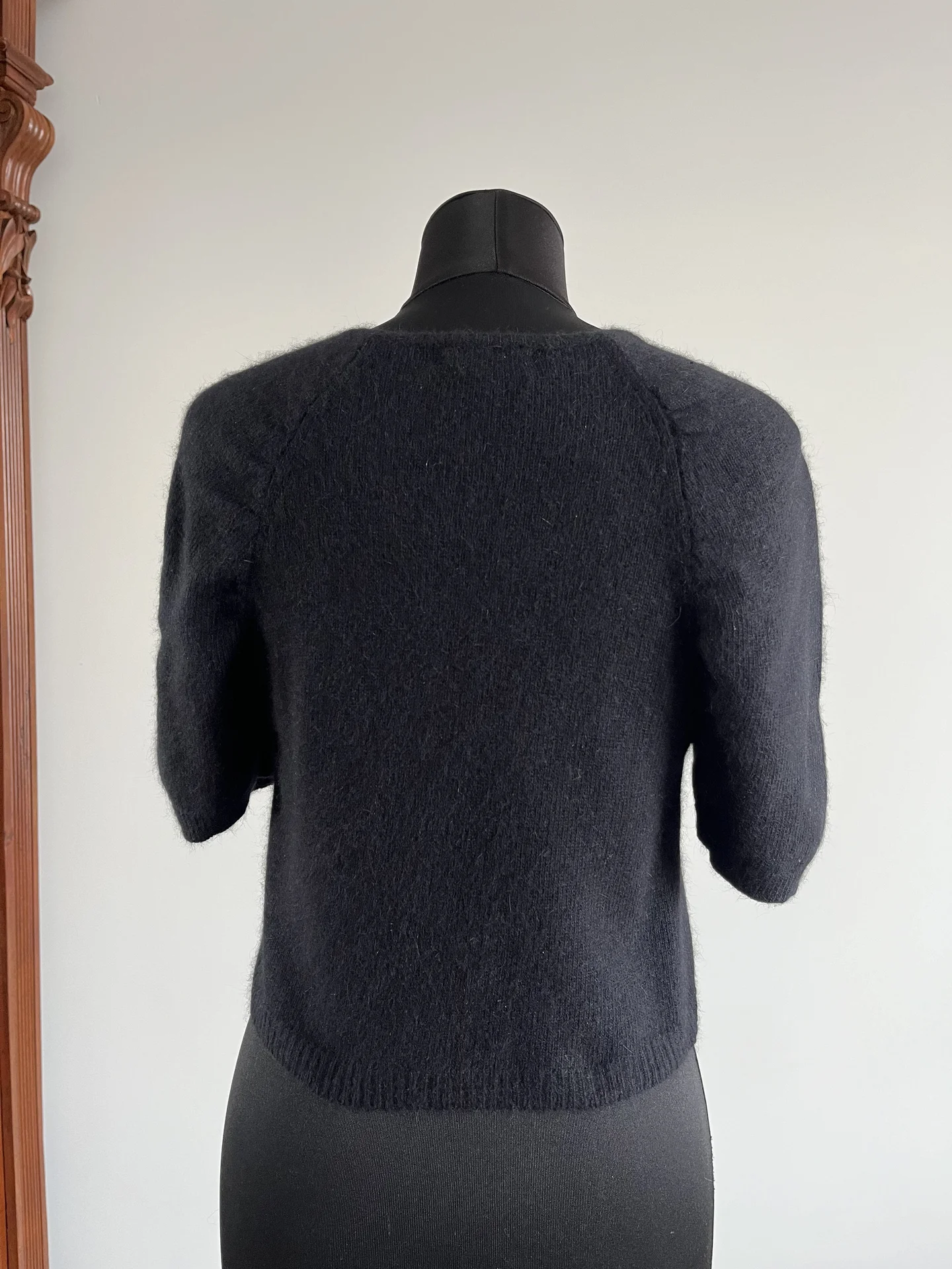 Пушистый укороченный кардиган Max Mara type - миниатюра 4