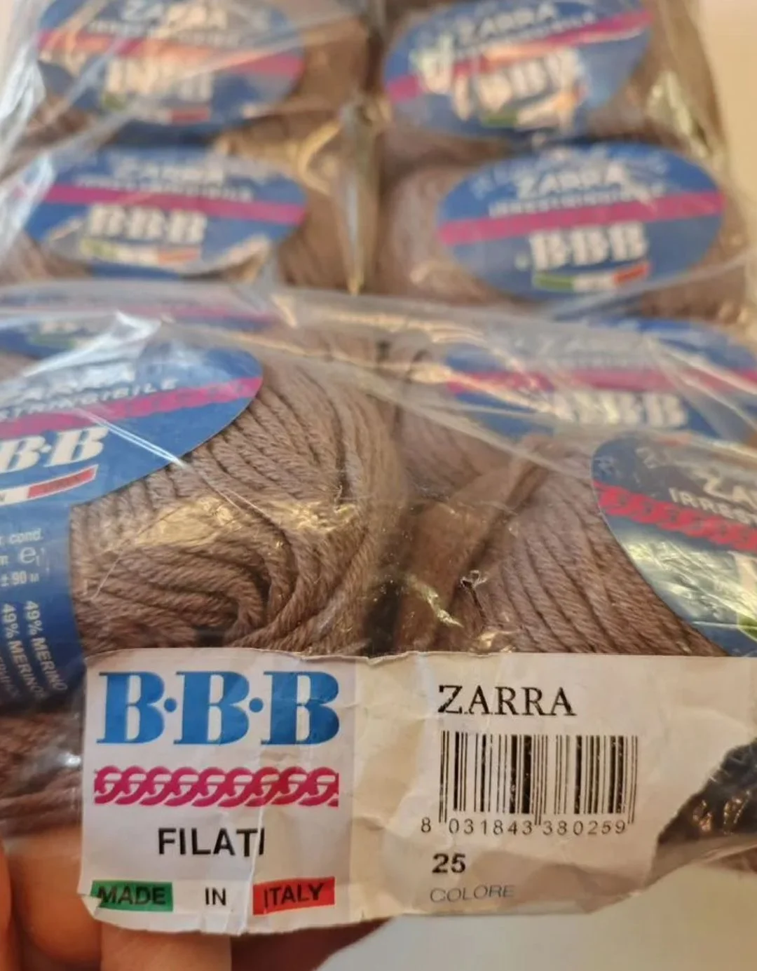 Пряжа для вязания BBB Италия 1 уп - миниатюра 3