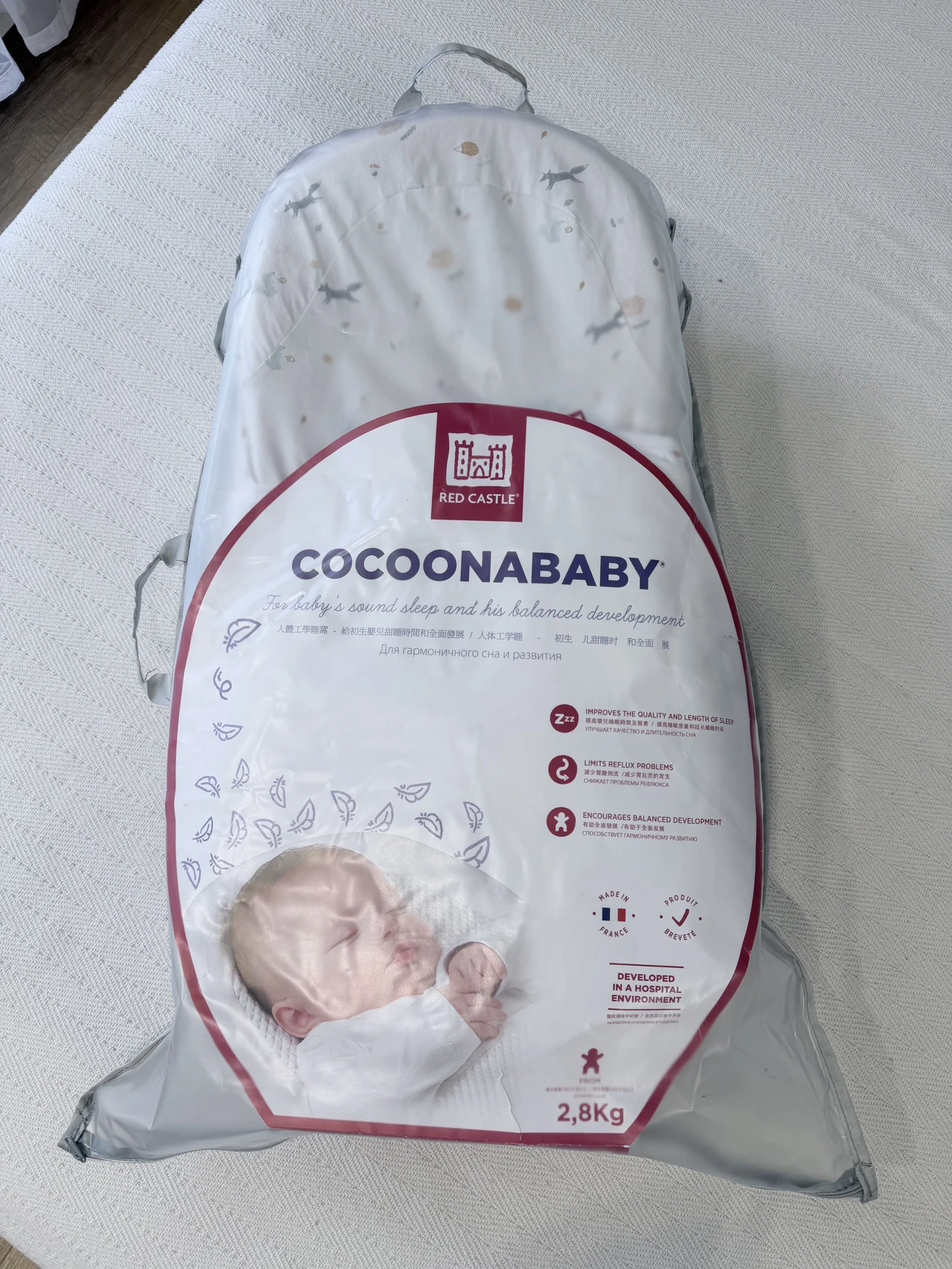Анатомический матрас Coconbaby RedCastle - миниатюра 4