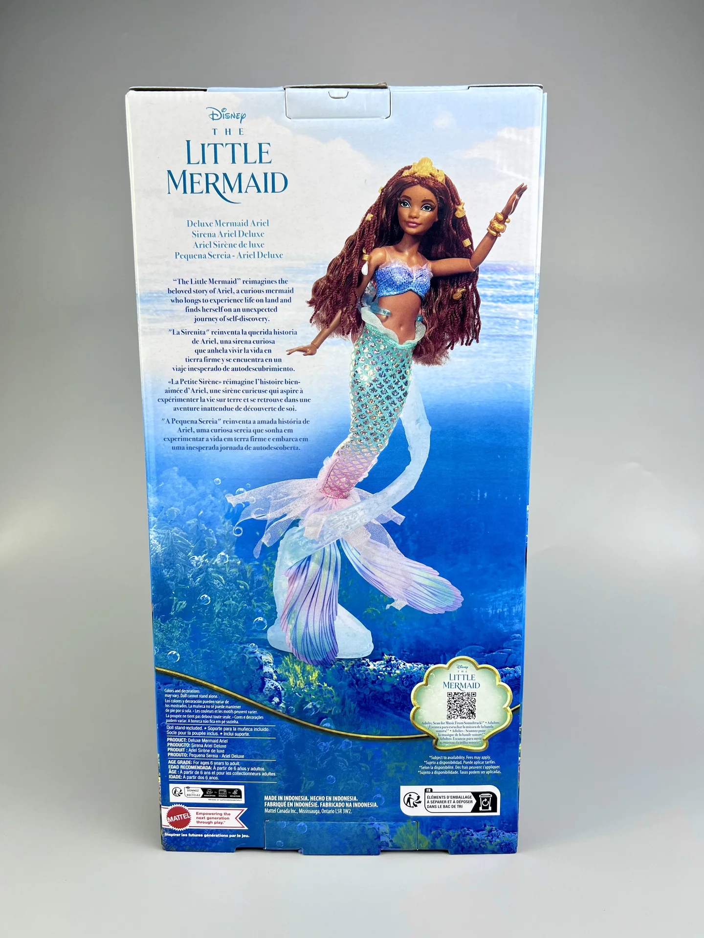 Кукла Русалочка Ариэль Disney The Little Mermaid - миниатюра 5