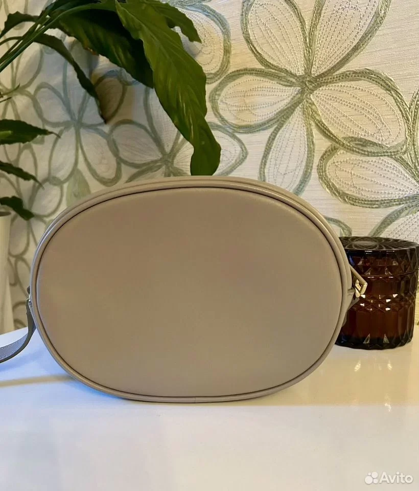 Сумка Furla Италия, натуральная кожа. Grey - миниатюра 2