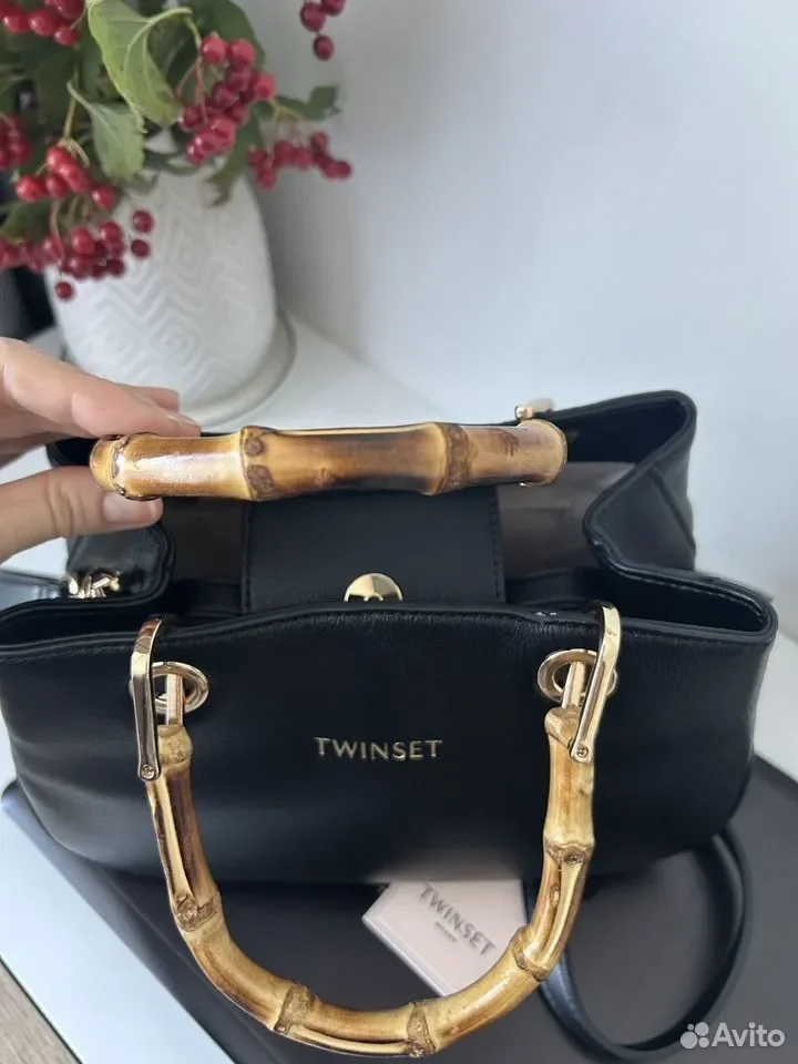 Twinset Сумка. Италия. Натуральная кожа - миниатюра 4