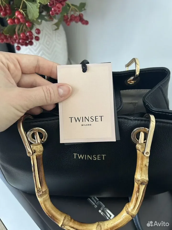 Twinset Сумка. Италия. Натуральная кожа - миниатюра 5