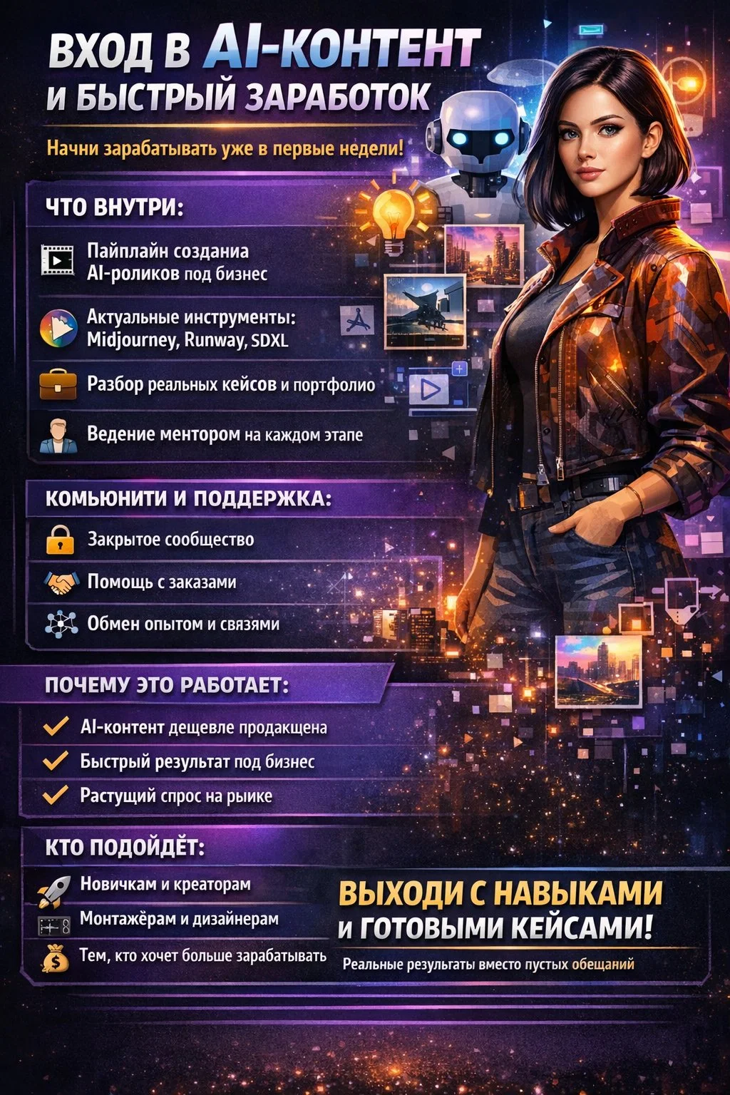 Обучение самой востребованой профессии 2026 года (Ai artist) - изображение 1