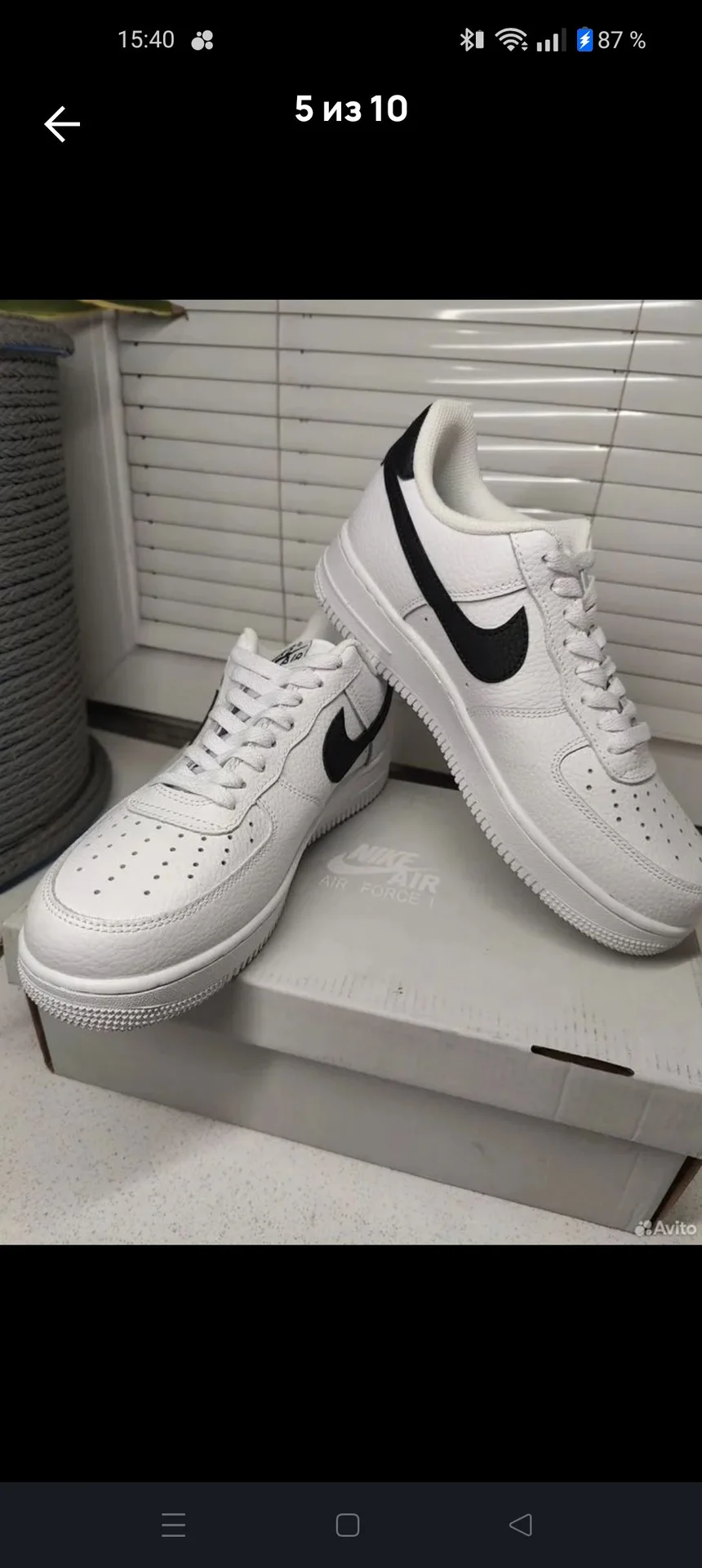 Кроссовки Nike Air Force 1'07 - миниатюра 2
