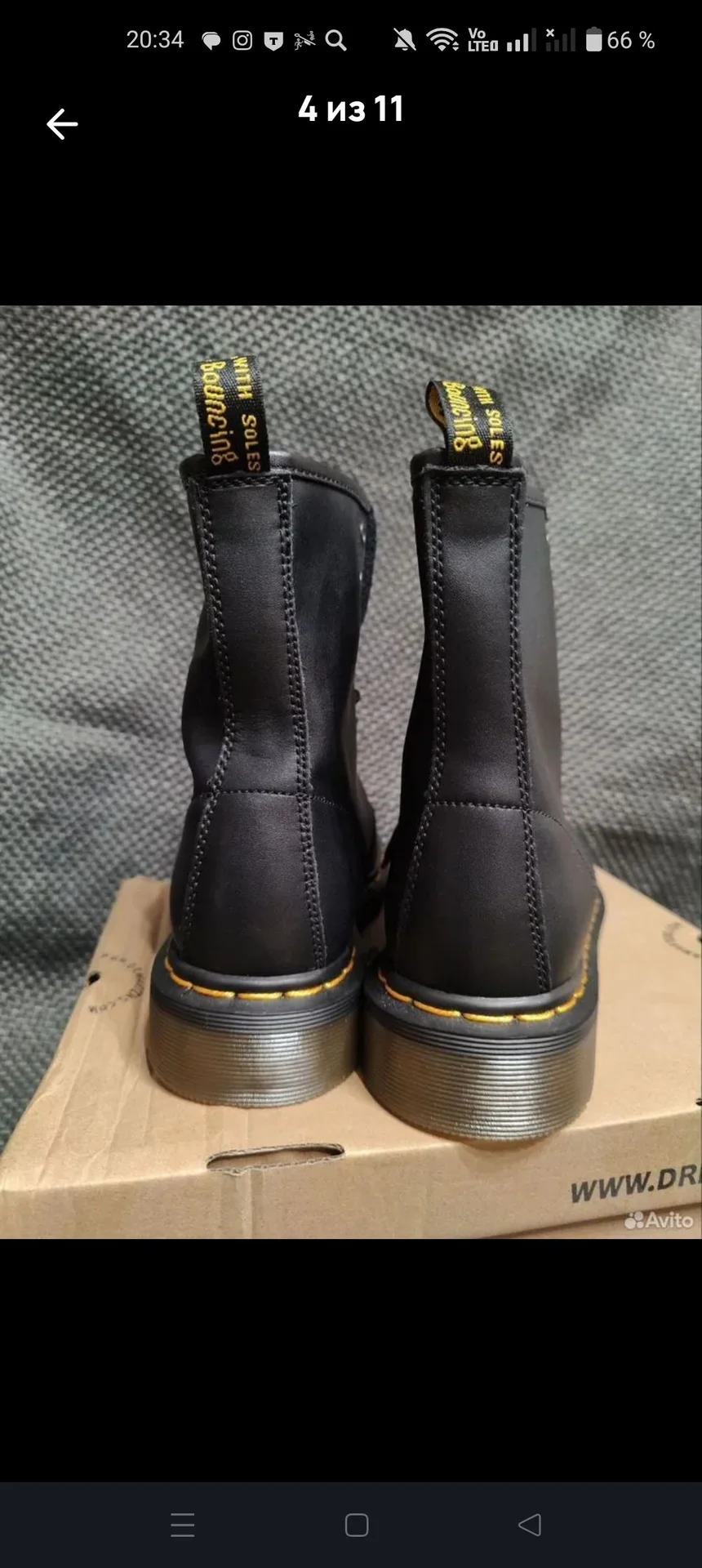 Ботинки женские Dr.Martens - миниатюра 2