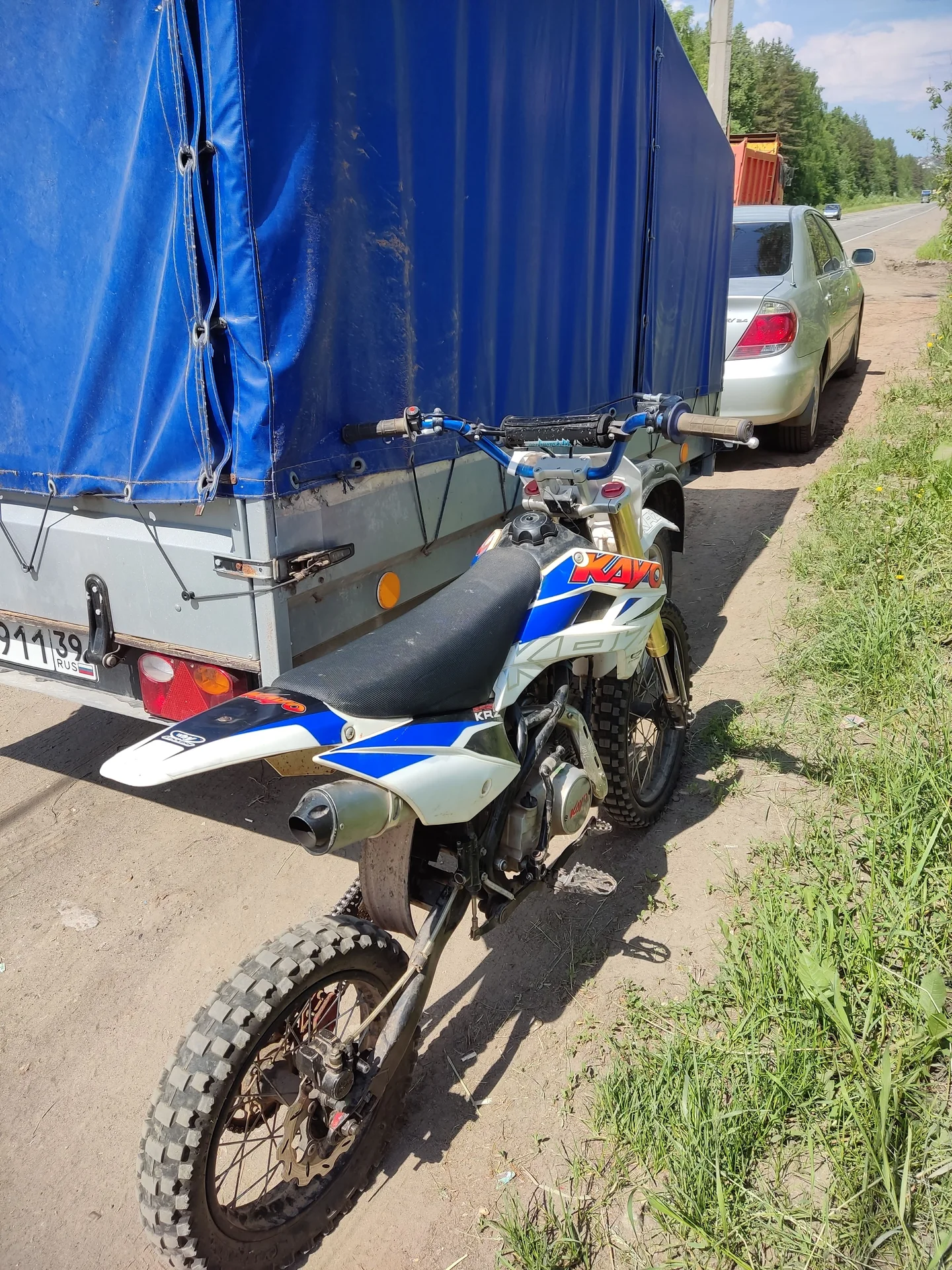 Питбайк KAYO Basic K125 - миниатюра 3