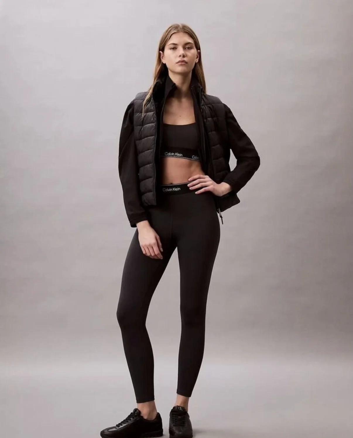 Лосины леггинсы Calvin Klein оригинал L новые - миниатюра 3