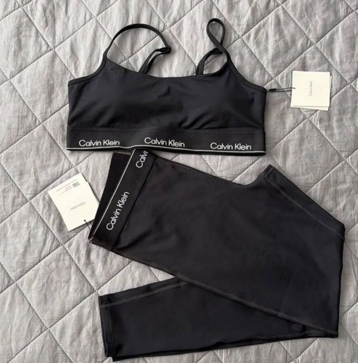 Лосины леггинсы Calvin Klein оригинал L новые - миниатюра 4