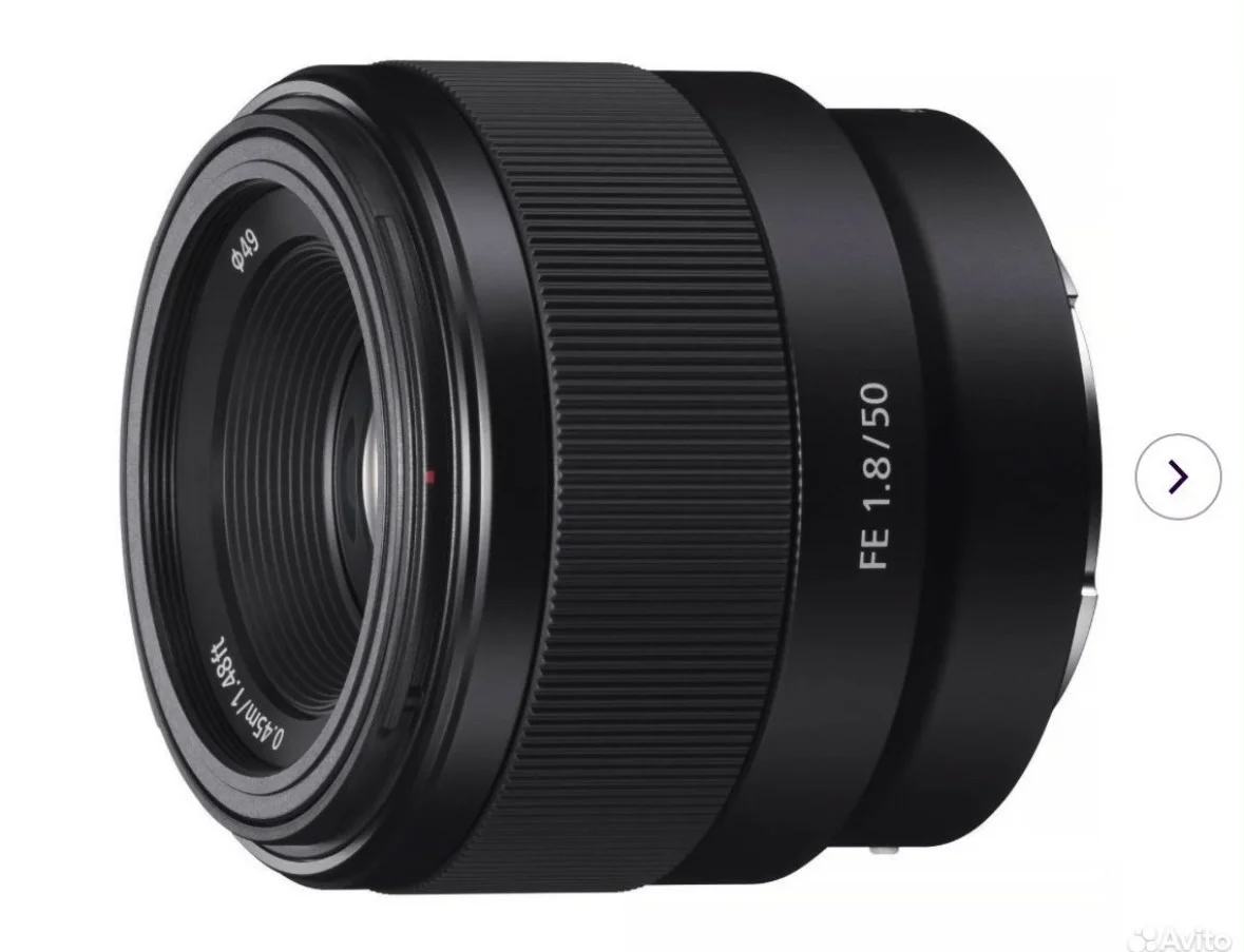 Объектив Sony 50mm f/1.8 - миниатюра 2