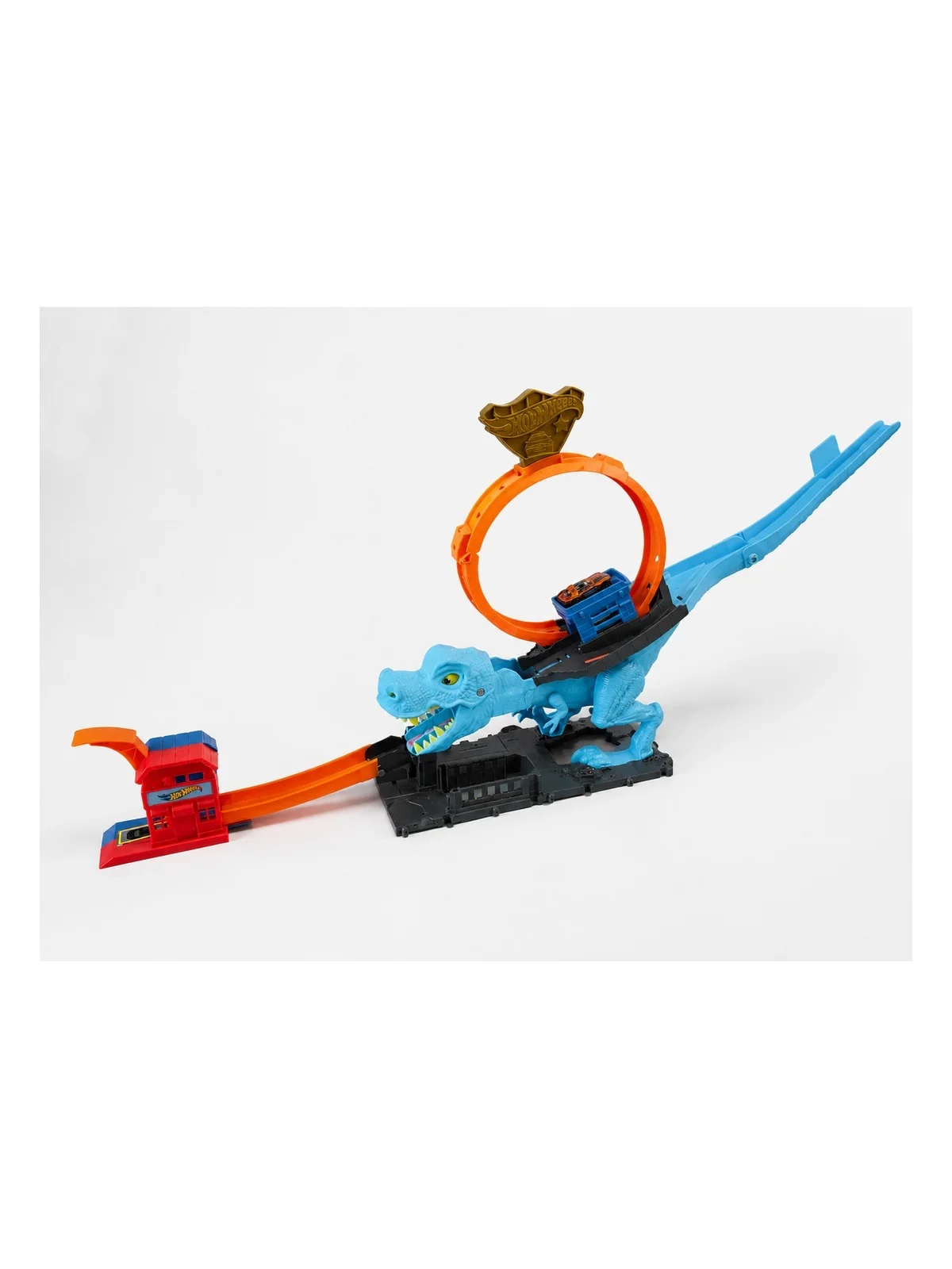 Трек Hot Wheels с динозавром — автотрек для машино - изображение 1