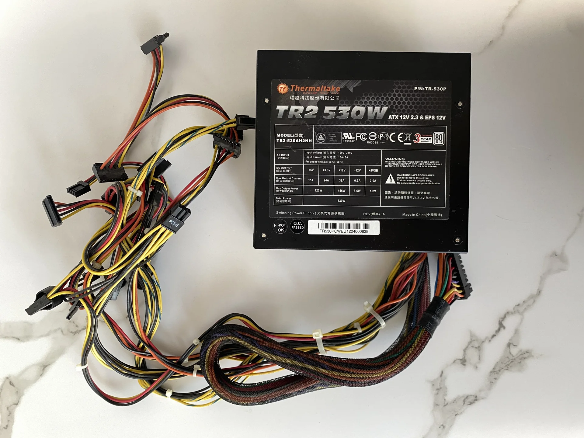 Блок питания Thermaltake - миниатюра 3