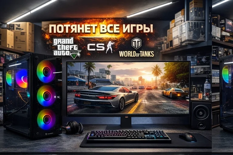 Игровой пк : Ryzen 7 7800x3D + RTX 5060 Ti 16 GB - изображение 1